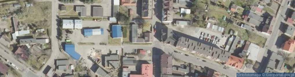 Zdjęcie satelitarne Zakład Wodociągów Kanalizacji i Ciepłownictwa