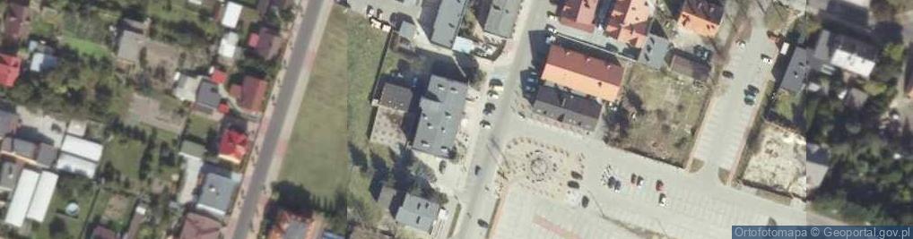 Zdjęcie satelitarne Zakład Wodociągowo Kanalizacyjny w Śmiglu