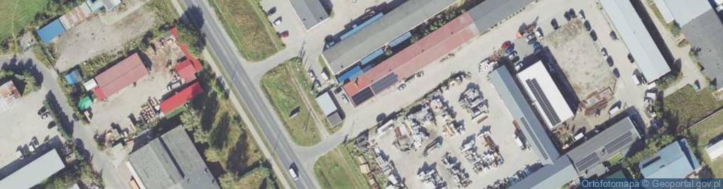 Zdjęcie satelitarne Zakład Wulkanizacyjny
