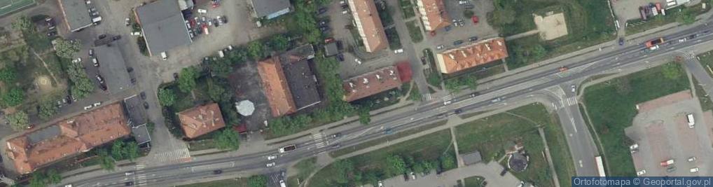 Zdjęcie satelitarne Zakład Wytwarzania Artykułów z Gumy Danuta Stopczyńska
