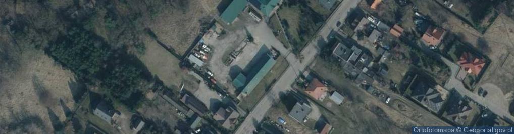 Zdjęcie satelitarne Zakład Wytwórczy Materiałów Izolacyjnych Izolator