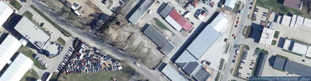 Zdjęcie satelitarne Zakład Zaopatrzenia Materiałowego Wiesław Mulka Ludwik Maciejews