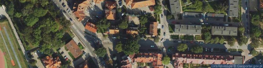 Zdjęcie satelitarne Zakład Zegarmistrzowski Handel