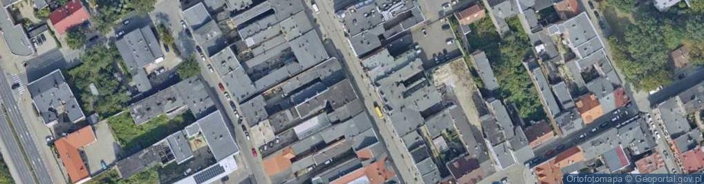 Zdjęcie satelitarne Zakład Zegarmistrzowski Kunkel Michał Kaziński Jerzy Witecki Zbigniew