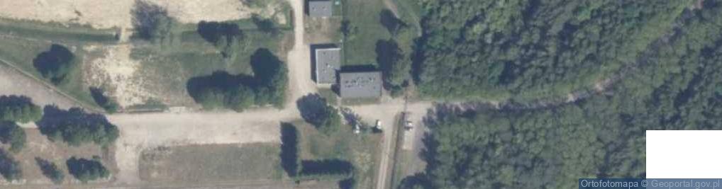 Zdjęcie satelitarne Zakładowa OSP przy Bazie Paliw nr 17 w Baryczy