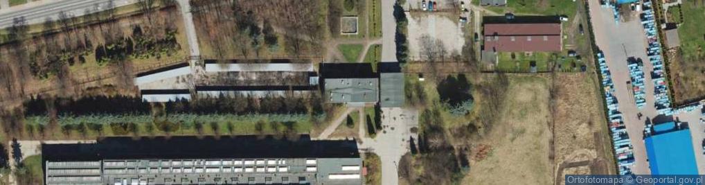 Zdjęcie satelitarne Zakładowa OSP przy Optex