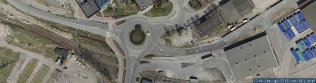 Zdjęcie satelitarne Zakładowa OSP przy Trans Nauta