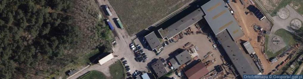 Zdjęcie satelitarne Zakładowa Spółdzielnia Mieszkaniowa Romet