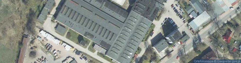 Zdjęcie satelitarne Zakłady Maszynowe Hamech