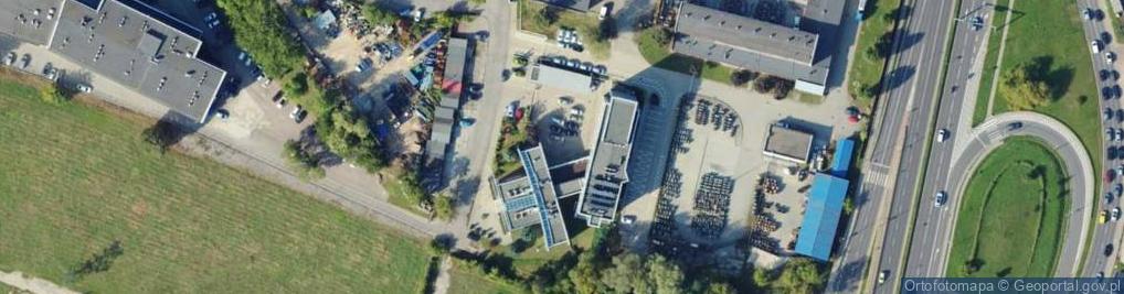 Zdjęcie satelitarne Zakłady Poligraficzne Flexograf Adam Syrek