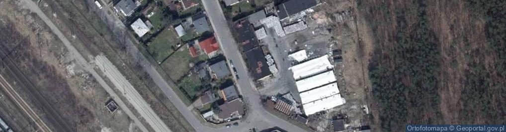 Zdjęcie satelitarne Zakłady Produkcyjno Usługowe Domena