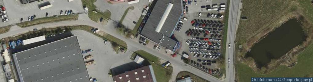 Zdjęcie satelitarne Zakłady Produkcyjno Usługowe Zapro