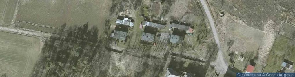 Zdjęcie satelitarne Zakłd Usług Leśnych Krzysztof Wójcik