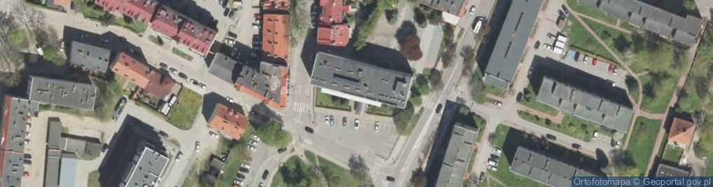 Zdjęcie satelitarne Zakłda Usług Pralniczych