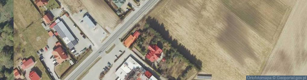 Zdjęcie satelitarne Załad Przetwórstwa Mięsnego-Szarek
