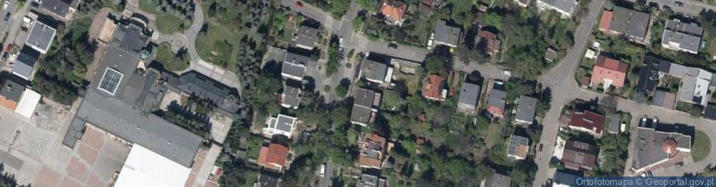 Zdjęcie satelitarne Zalesiński A., Wrocław
