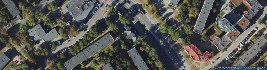 Zdjęcie satelitarne Załuska