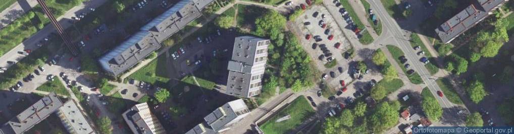 Zdjęcie satelitarne Zamora Bogumił Timex Firma Wielobranżowa