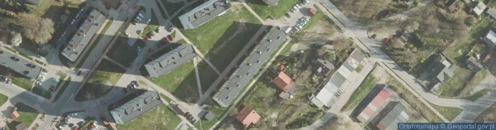 Zdjęcie satelitarne Zapała