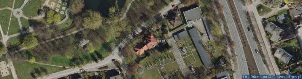 Zdjęcie satelitarne Zapaśniczy Klub Sportowy Granica Gdańsk