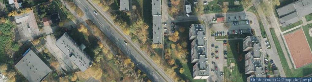 Zdjęcie satelitarne Zarobkowy Przewóz Osób i Ładunków