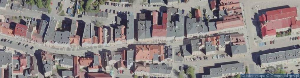 Zdjęcie satelitarne Żarski Klub Sportowy Karate w Żarach