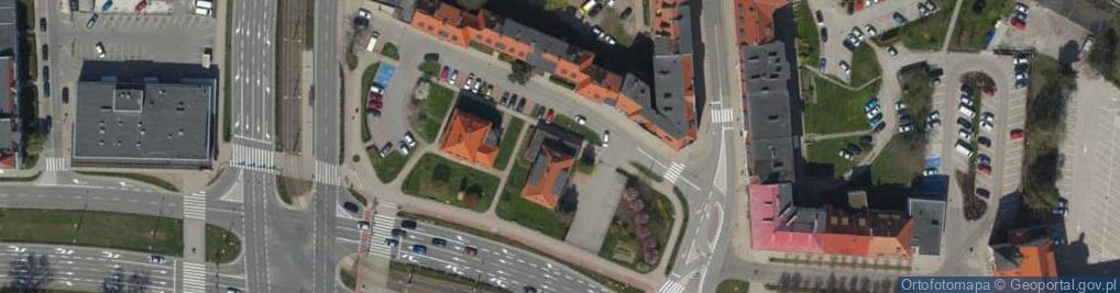 Zdjęcie satelitarne Zarząd Budynków Komunalnych w Elblągu