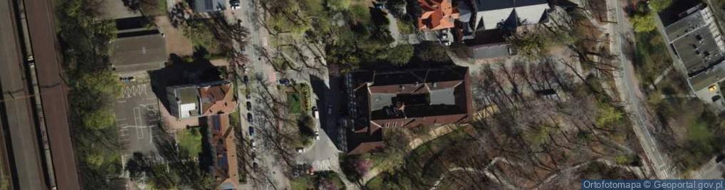 Zdjęcie satelitarne Zarząd Budynków Miejskich