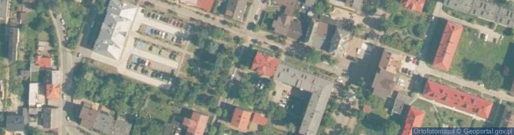 Zdjęcie satelitarne Zarząd Budynków w Chrzanowie