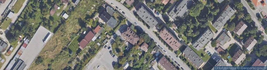 Zdjęcie satelitarne Zarząd Dróg Powiatowych w Jędrzejowie