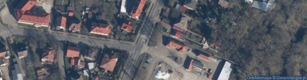 Zdjęcie satelitarne Zarząd Dróg Powiatowych w Łobzie