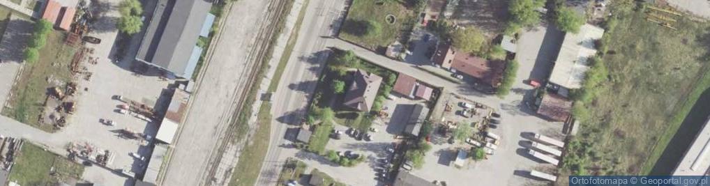 Zdjęcie satelitarne Zarząd Dróg Powiatowych w Stalowej Woli