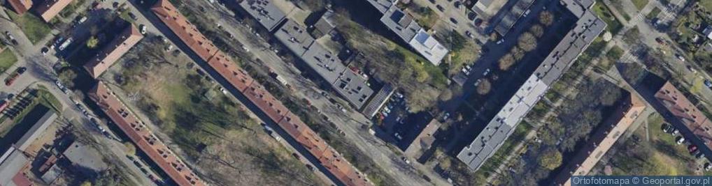 Zdjęcie satelitarne Zarząd i Administracja Nieruchomości Lokator Bubik Adam Bubik Marek Świderek Janusz Polok Alojzy