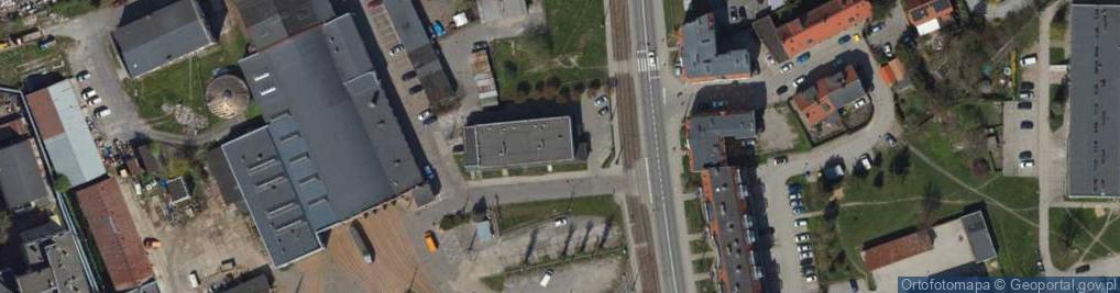 Zdjęcie satelitarne Zarząd Komunikacji Miejskiej w Elblągu