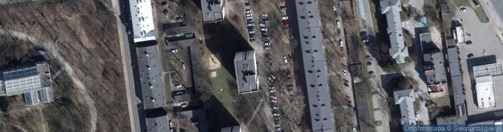 Zdjęcie satelitarne Zarząd Nieruchomością Wspólną ul Popowskiego 1