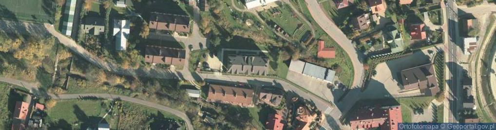 Zdjęcie satelitarne Zarząd Nieruchomością Wspólną w Krynicy przy ul.Reymonta