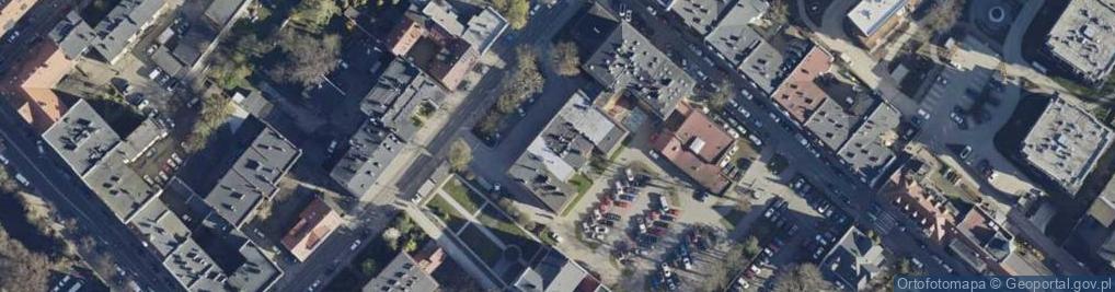 Zdjęcie satelitarne Zarząd Powiatowy Związku Ochotniczych Straży Pożarnych RP w Gliwicach