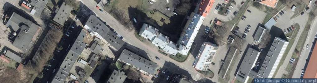 Zdjęcie satelitarne Zarząd Właścicieli Nieruchomości Wspólnej ul.Grzymińska 5B, 5C