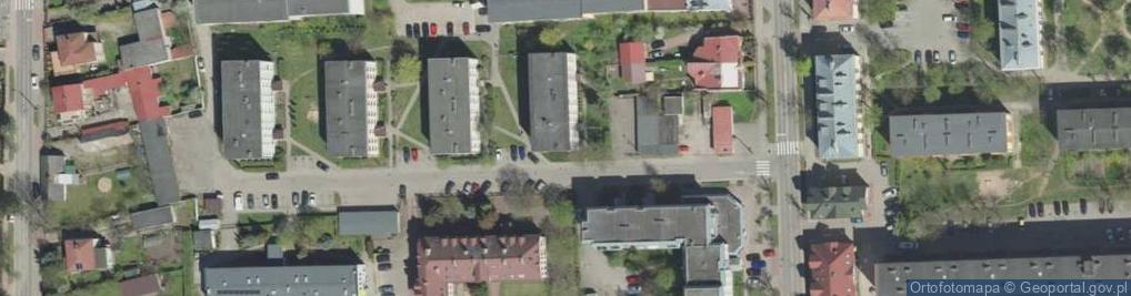 Zdjęcie satelitarne Zarząd Wspólnoty Mieszkaniowej Bloku przy ul.M.C.Skłodowskiej 2