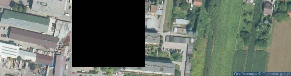 Zdjęcie satelitarne Zarząd Wspólnoty Mieszkaniowej Bud.nr 1 przy ul.Kopernika w Proszowicach