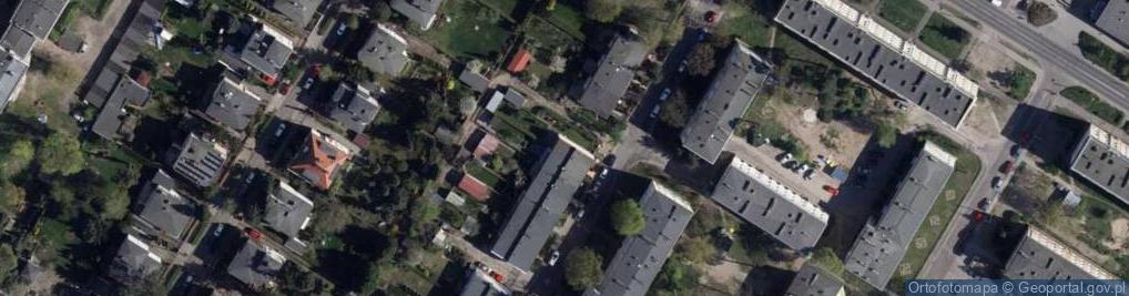 Zdjęcie satelitarne Zarząd Wspólnoty Mieszkaniowej Nieruchomości nr 25-39 przy ul.Świerkowej