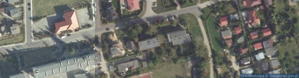 Zdjęcie satelitarne Zarząd Wspólnoty Mieszkaniowej, Osieczna