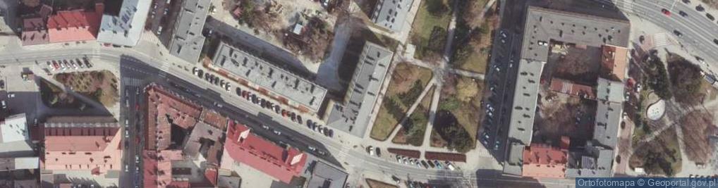 Zdjęcie satelitarne Zarząd Zieleni Miejskiej w Rzeszowie