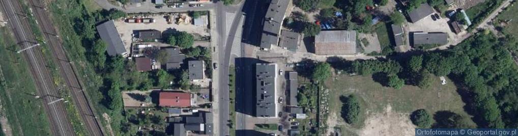 Zdjęcie satelitarne Zarządzanie Nieruchomościami Chutorańska Izabela Ewa