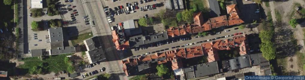 Zdjęcie satelitarne Zarządzanie Nieruchomościami Nasze Domy Kazimierz Libera