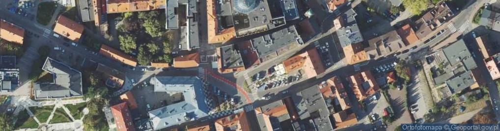 Zdjęcie satelitarne Zastępca Komornika Sądowego Donata Karpińskiego przy Sądzie Rejonowym w Zielonej Górze Tomasz Karpiński