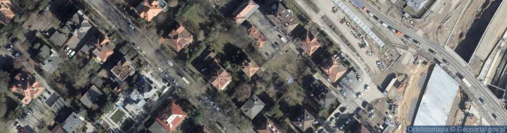 Zdjęcie satelitarne Zaułek Wydawniczy Pomyłka Cezary Sikorski