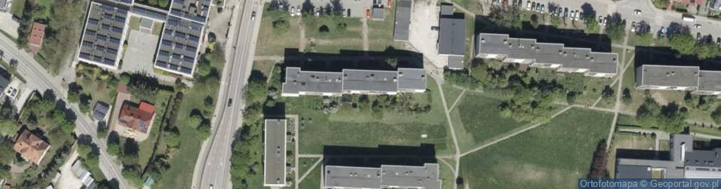 Zdjęcie satelitarne Zbigniew Gradzik Kiosk Ruch