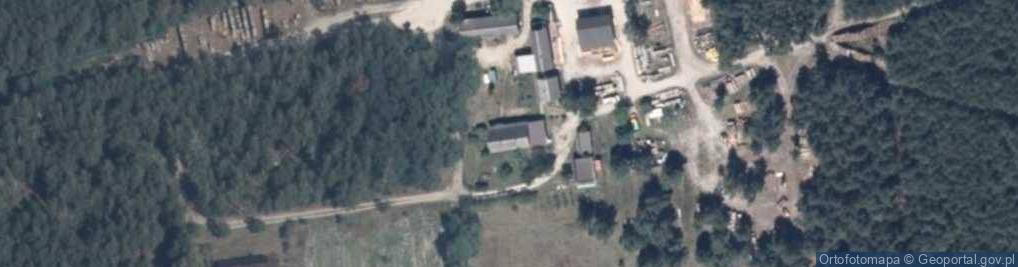 Zdjęcie satelitarne Zbigniew Lis Drwalex Zakład Usług Leśnych