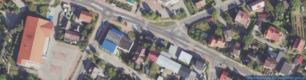 Zdjęcie satelitarne Zbigniew Prośniewski Firma Usługowo Handlowa Auto-Color